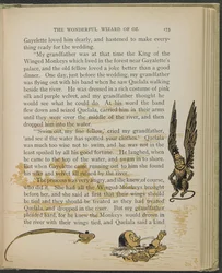 Illustrasjon fra «Den fantastiske trollmannen fra Oz» av Lyman Frank Baum