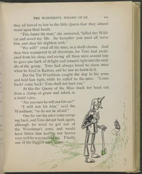 Illustrasjon fra «Den fantastiske trollmannen fra Oz» av Lyman Frank Baum