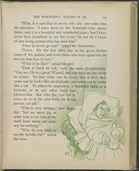 Illustrasjon fra «Den fantastiske trollmannen fra Oz» av Lyman Frank Baum
