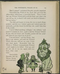 Illustrasjon fra «Den fantastiske trollmannen fra Oz» av Lyman Frank Baum