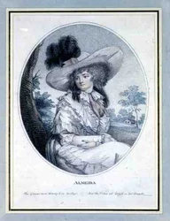 Almeida, gravert av kunstneren, pub. av Prattent