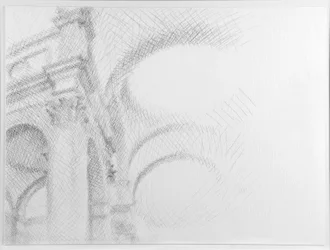 San Salvador, Venezia, 2007 (blyant på papir)