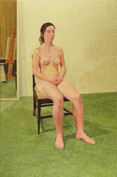 Sittende figur