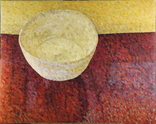 Still Life, Lucie Rie Bowl, 2013 (Olje på lerret)