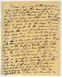 Brev fra William Wordsworth om Samuel Taylor Coleridges død, 29. juli 1834.