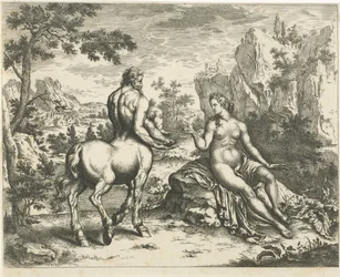 Ocyrhoe spår skjebnen til Chiron og Asclepius