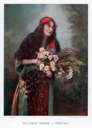 Sarah Brooke , britisk skuespillerinne, 1901.