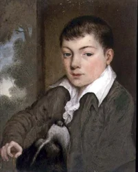 David FitzHerbert, ca. 1817 (skifer)