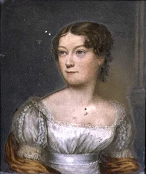 Selina FitzHerbert, ca. 1817 (skifer)