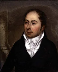 Sir Henry FitzHerbert, ca. 1817 (skifer)