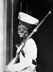 Indisk Sepoy, ca. 1870-tallet