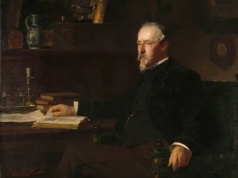 Daniel Franken Dzn (1838-98). Bankmann og kunstsamler