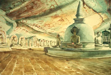 745 Dambulla, Kongens kammer