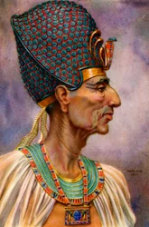Rameses II, gammel egyptisk farao fra det 19. dynastiet, 1200-tallet f.Kr. 1926.