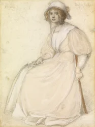 Dianeme (pastell på papir)