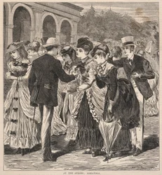 Ved kilden: Saratoga, fra Hearth and Home, 28. august 1869