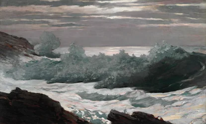 Tidlig morgen etter en storm på havet, 1900-1903.