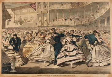 Stor russisk ball på Musikkakademiet – 5. november 1863
