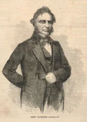 Henry Wadsworth Longfellow, fra Ballous Pictorial Drawing-Room Companion, 25. desember 1858