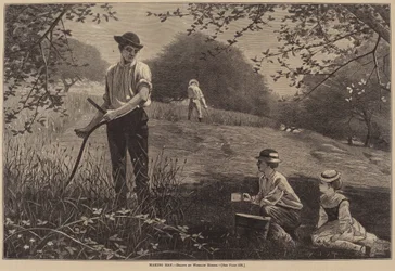 Making Hay, utgitt 1872.