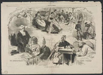 Våre kvinner og krigen, 1862.