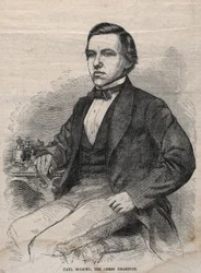 Paul Morphy, sjakkmesteren, 1859.