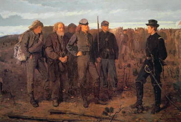 Fanger fra fronten