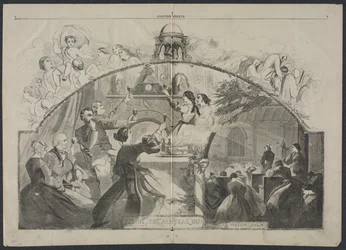 Å se det gamle året ut, 1861.