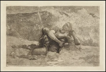 Studie for Undertow, ca. 1886