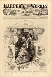 Det tiende bud, fra Harper#39;s Weekly, 12. mars 1870