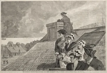 Slaget ved Bunker Hill - Kampen sett fra Copp