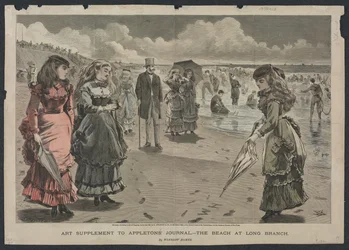 Stranden ved Long Branch, 1869.