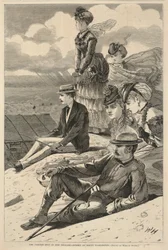Det kuleste stedet i New England – toppen av Mount Washington, fra Harper#39;s Bazar, 23. juli 1870