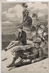 Det kuleste stedet i New England - Summit of Mount Washington, 1870.