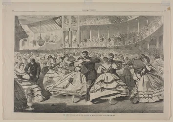 Den store russiske ballen ved Musikkakademiet, 5. november 1863