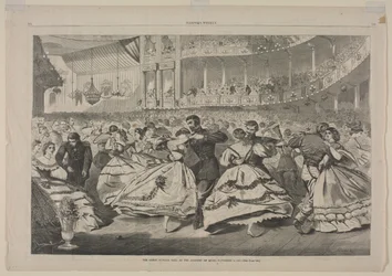 Det store russiske ballet ved Musikkhøgskolen, 5. november 1863, 1863.
