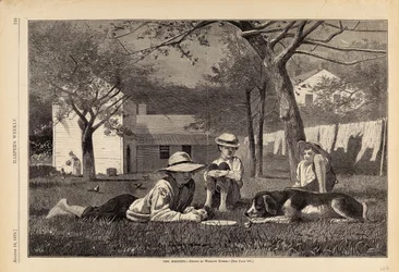 Middagstid, fra Harper#39;s Weekly, 16. august 1873