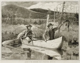 "Fangst i Adirondacks"