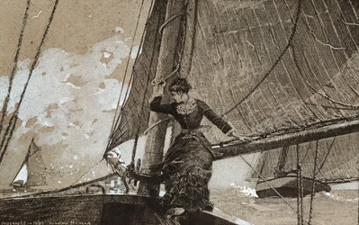 Yachting jente, 1880