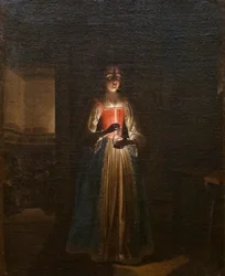 Kvinne med lykt (maleri)