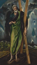 Saint Andrew, ca. 1610.