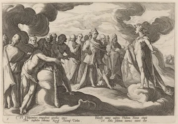 Jupiter og gudene ber Helios om å gjenoppta kontrollen over vognen