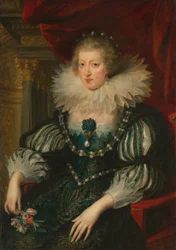 Anne av Østerrike (1601–1666). Kone til Ludvig XIII, konge av Frankrike