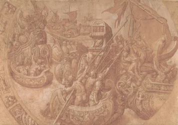 Sjøslaget i Morbihan-bukten, 1500-tallet.