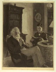Longfellow i sitt studium