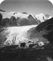 Glocknerhaus, Grossglockner, Østerrike, ca 1900-tallet.