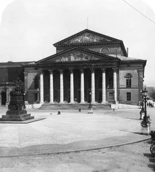 Nasjonalteateret, München, Tyskland, ca. 1900.