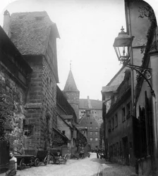 Tiergartnertor, Nürnberg, Tyskland, ca 1900-tallet.