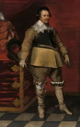 Portrett av Ernst Casimir I, greve av Nassau-Dietz Portrett av Ernst Casimir I (1573-1632), greve av Nassau-Dietz