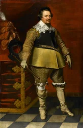 Portrett av Ernst Casimir I, greve av Nassau-Dietz